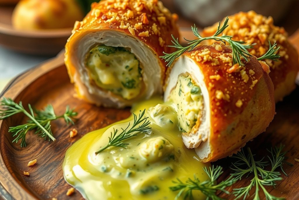 Chicken Kyiv (Ukrainian Butter‑Stuffed Chicken)